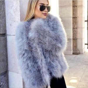 Pello Bello Sweden Feather Cropped Jacket